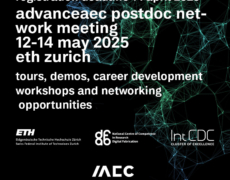 AdvanceAEC Postdoc Network Meeting. 12 – 14 May 2025. program and registration